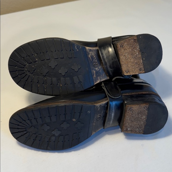 All Saints Jules Black Harness Moto Booties/Boots Size 40 - Picture 4 of 8